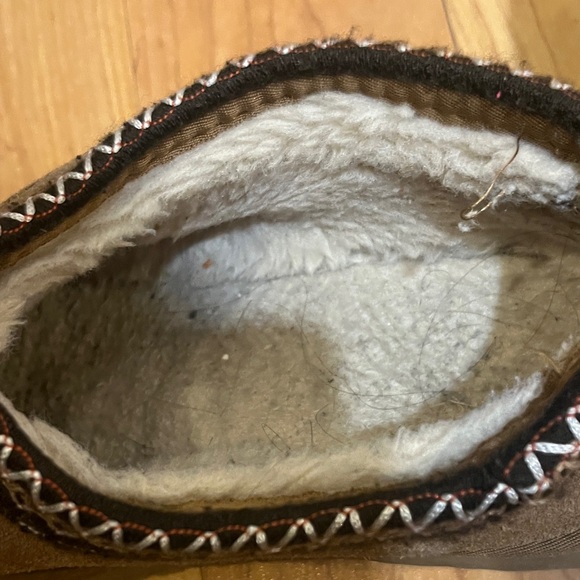 UGG Tan Suede Slip-On Shoes - Picture 4 of 5